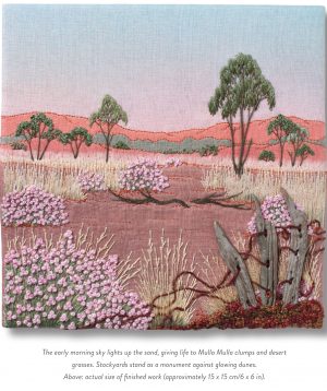 Embroidered Landscapes: Hand Embroidery, Layering & Surface Stitching - Image 2
